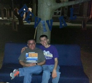 I was blessed that my wonderful Dad could attend Revival with me the second night!